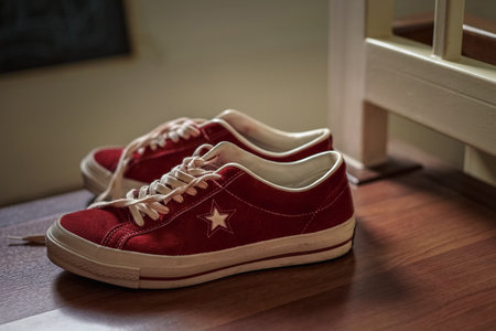 Bangkok Thailand - Mar 15, 2017 Converse Timeline one star timeline (made in japan)