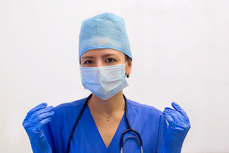 Female surgeon