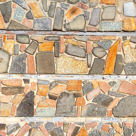 old stone wall textureの写真素材