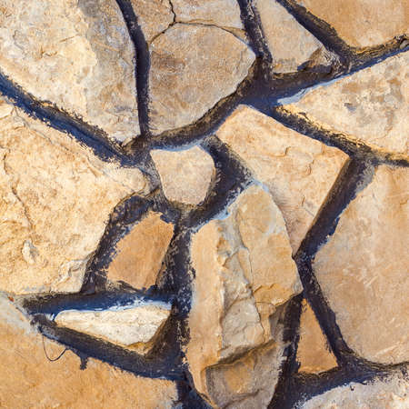 old stone wall textureの写真素材