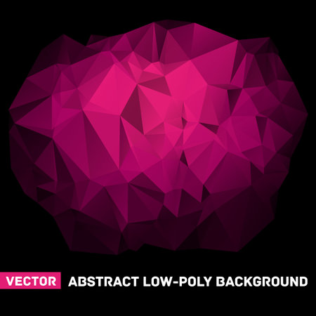 Vector abstract polygonal backgroundのイラスト素材