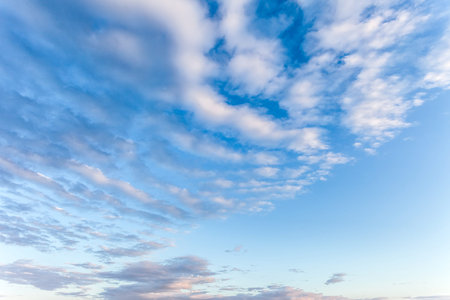 blue sky with clouds