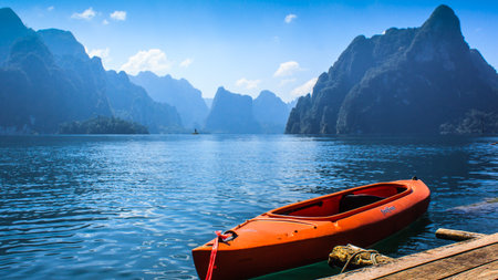 The Cheow Lan Lake. Thailand