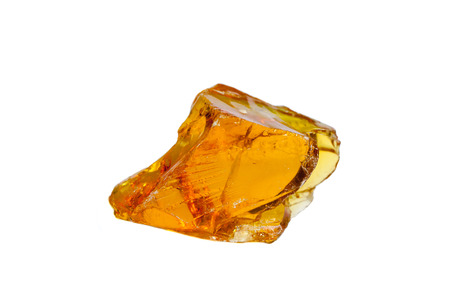 wood resin on white backgroundの写真素材