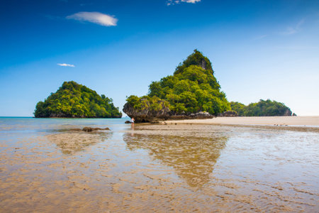 Sea Island in Krabi, Thailandの写真素材