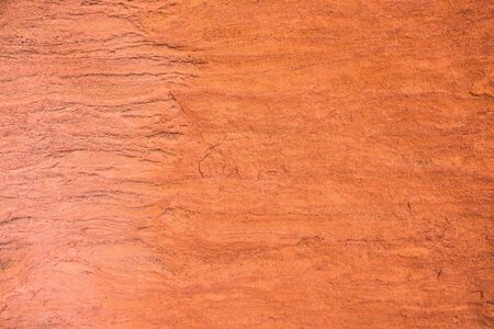 The texture of the red rock wallの写真素材
