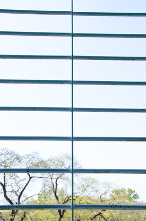 Steel cageの写真素材