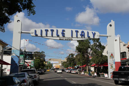 Little Italy in San Diegoのeditorial素材