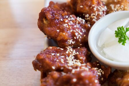 Korean chickenの写真素材
