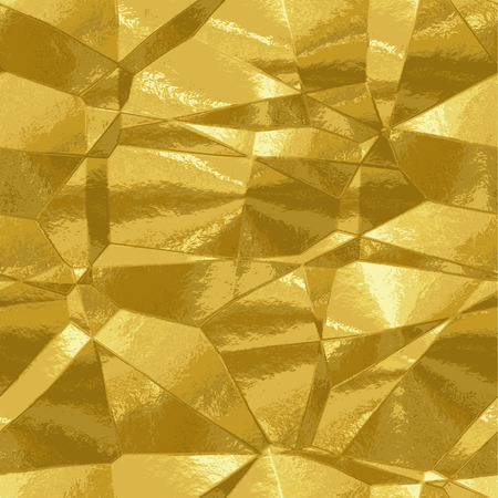 Abstract background gold texture resembling metal foilのイラスト素材