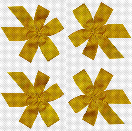 Seamless pattern cloth woven with gold ribbonsの写真素材