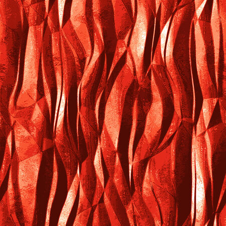 Abstract background of metallic foil resembling flameのイラスト素材