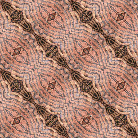 Seamless abstract pattern of pink snake skinの写真素材