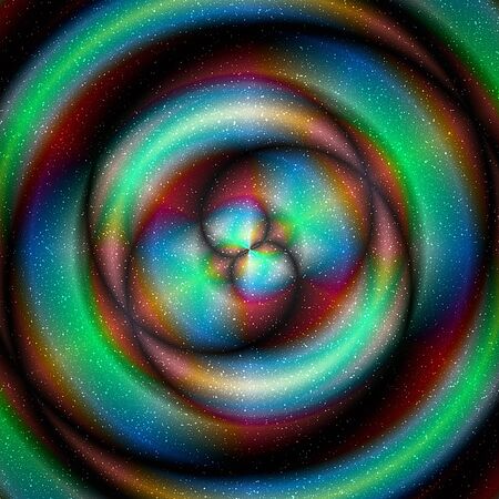 Abstract celestial object with starsの写真素材