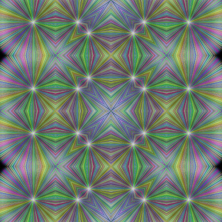Abstract background with rays and stylized starsの写真素材