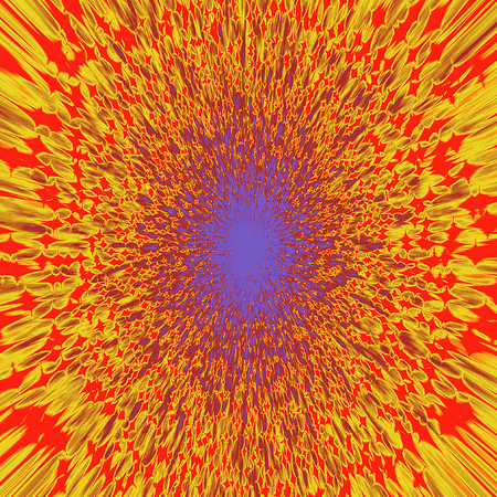 Abstract background reminiscent an explosion in spaceの写真素材