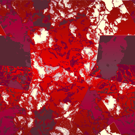 Abstract red and purple mottled pattern with marble veined structureのイラスト素材