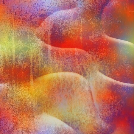 Abstract grunge scratched background with wavy structureの写真素材