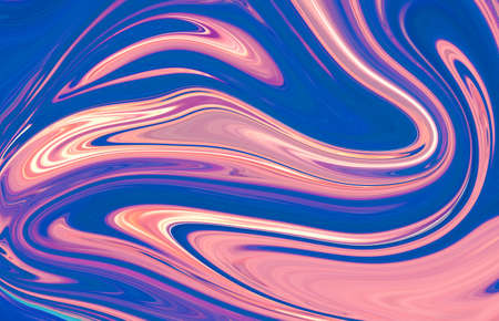 blue, pink Light, delicate texture of handmade marble. Fine paper with abstract silk texture with flowing liquid paints. Art for design wallpapers, invitations.の写真素材
