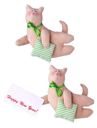 The toy in style a tilde on a white background is softの写真素材