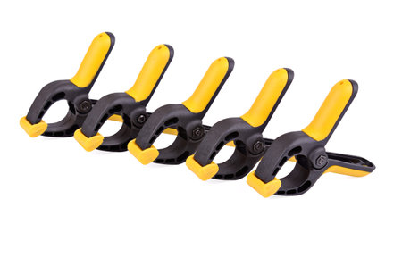 group clamp for fast lock on a white background