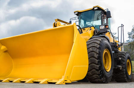 wheel loader の写真素材