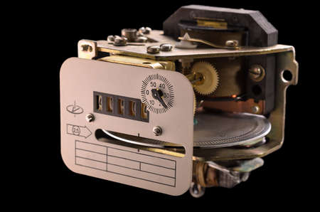 old appliance electricity metering  の写真素材