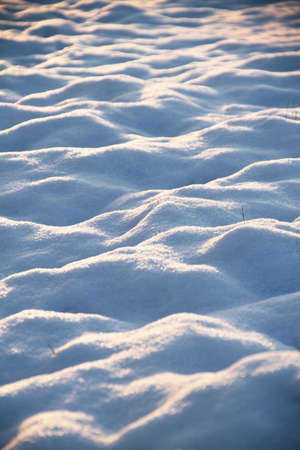 Mounds of Snow;の写真素材