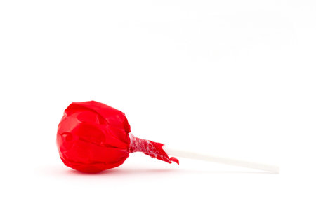Red Lollipopの写真素材