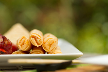 Chinese dining outdoors