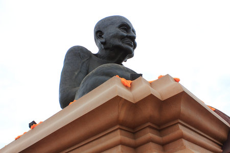 Huay Mong kol temple in Thailand の写真素材