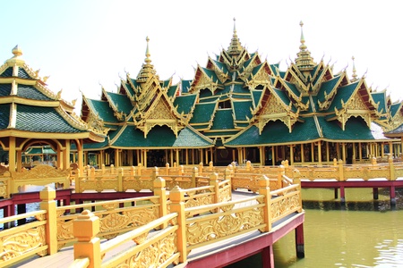 Temple in Thailandの写真素材