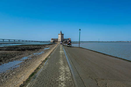 Fortress off the island of Oléron in Charente-Maritime, France.のeditorial素材