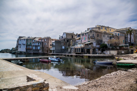 Erbalunga, coastal village of Cap Corse on the island of beauty.
