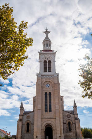 Arcachon on the Atlantic coast in Gironde, Nouvelle-Aquitaine, France.のeditorial素材