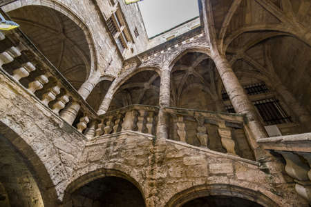 PÃ©zenas, old and historic town of HÃ©rault in the Occitanie region - France.のeditorial素材