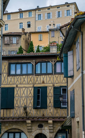 Auch, medieval town of Gers in the Occitanie region, France.の写真素材