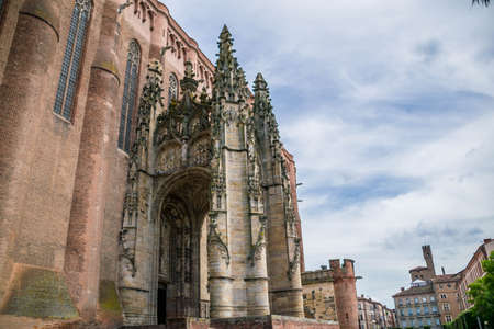 Albi, historic town of Tarn in Occitanie, France.の写真素材