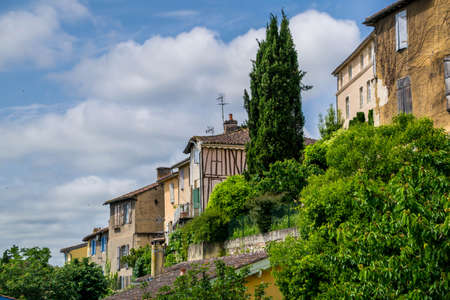 Auch, medieval town of Gers in the Occitanie region, France.の写真素材