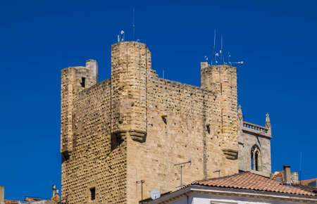 Narbonne, medieval and historic town of Aude in the Occitanieのeditorial素材