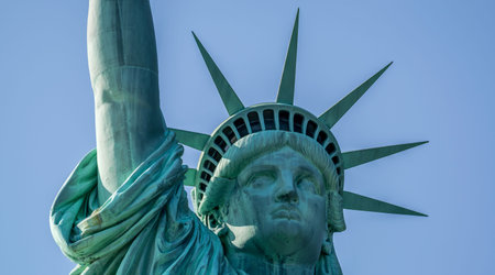 Head of the Statue of Liberty, or Liberty Enlightening the World