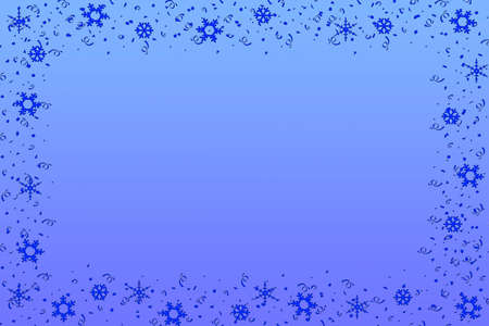 von with snowflakesの写真素材