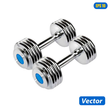 Dumbbells vector illustration isolated on white backgroundのイラスト素材