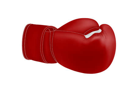 Realistic boxing glove vector illustration.のイラスト素材