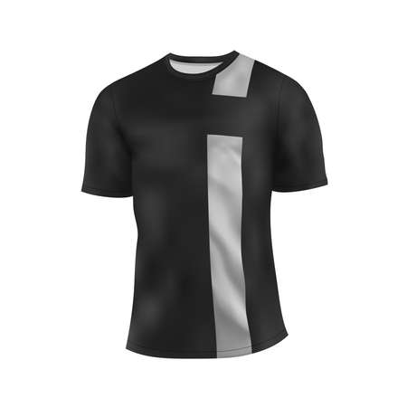 T-shirt isolated on white background.Vector illustration.のイラスト素材