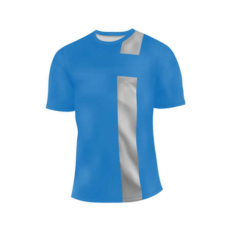 T-shirt isolated on white background Vector illustration.のイラスト素材