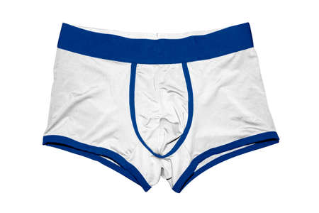 Men's briefs boxers isolated on white background.の写真素材