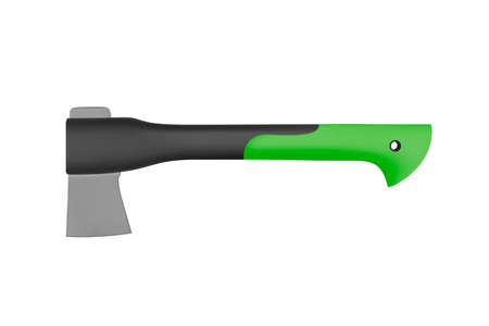 Ax isolated on white background.Vector illustration.のイラスト素材