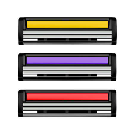 Shaving cassette in vectorのイラスト素材
