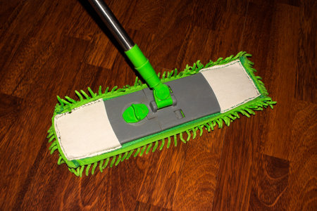MOP for wet cleaning.Wet cleaning laminate.